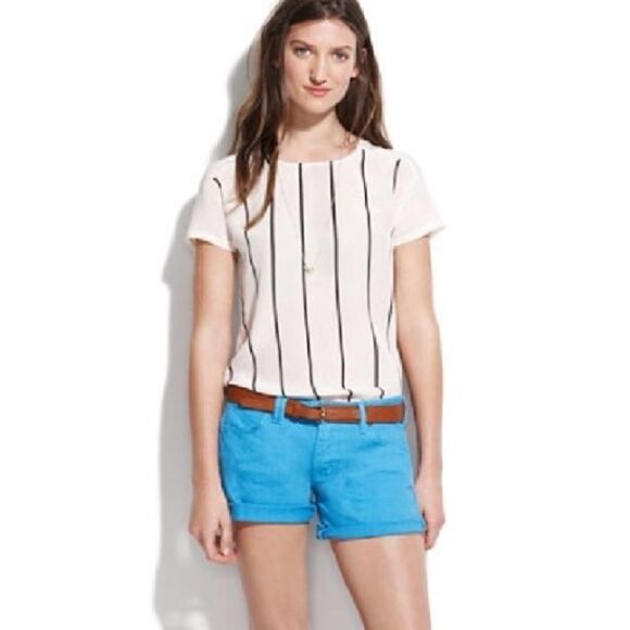 Madewell Garment Dyed‎ Midi-Cuffed Shorts - Picture 2 of 7